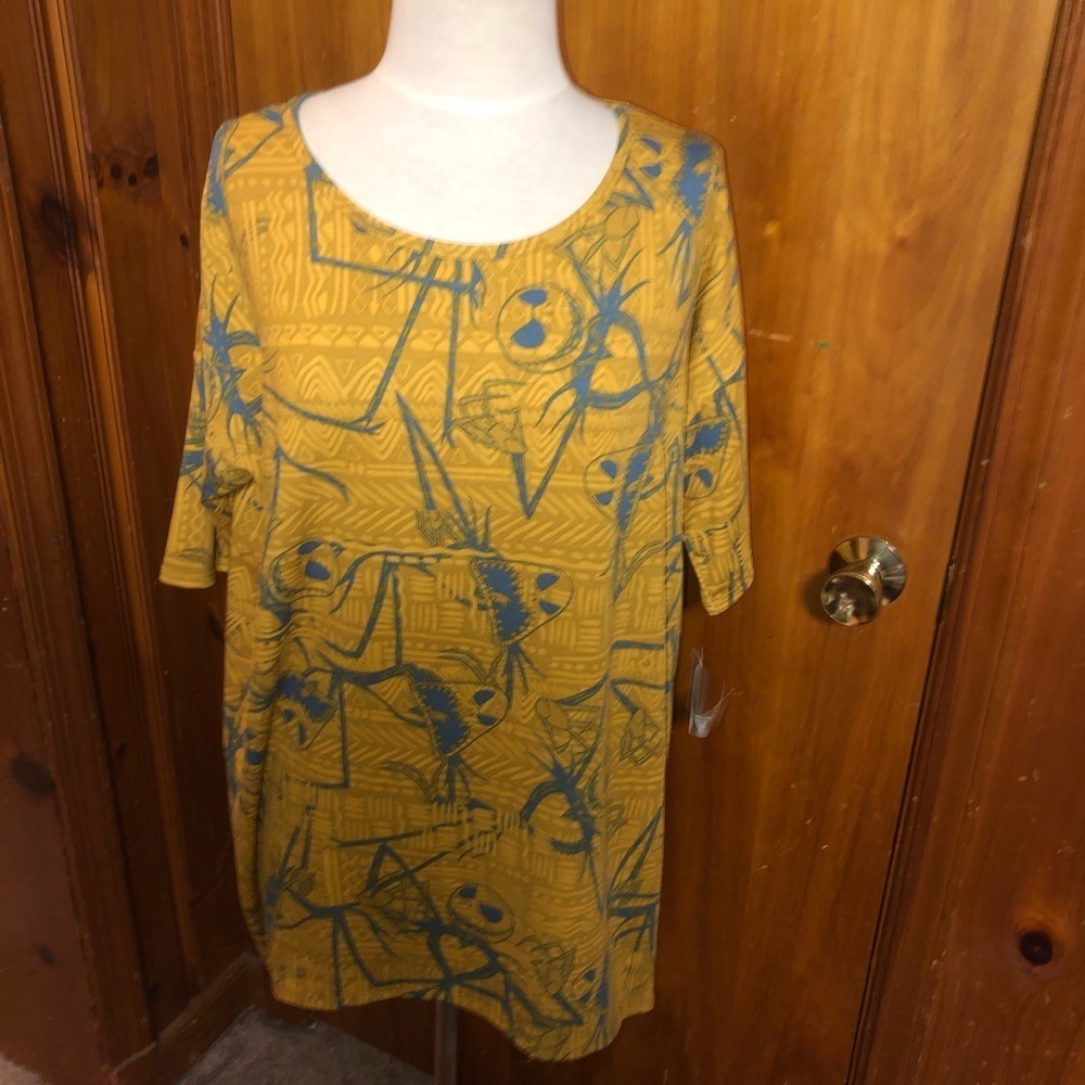 LulaRoe Irma Disney NBC Jack Skellington tunic s
